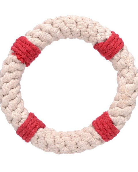 Lifesaver Rope Dog Toy 7"