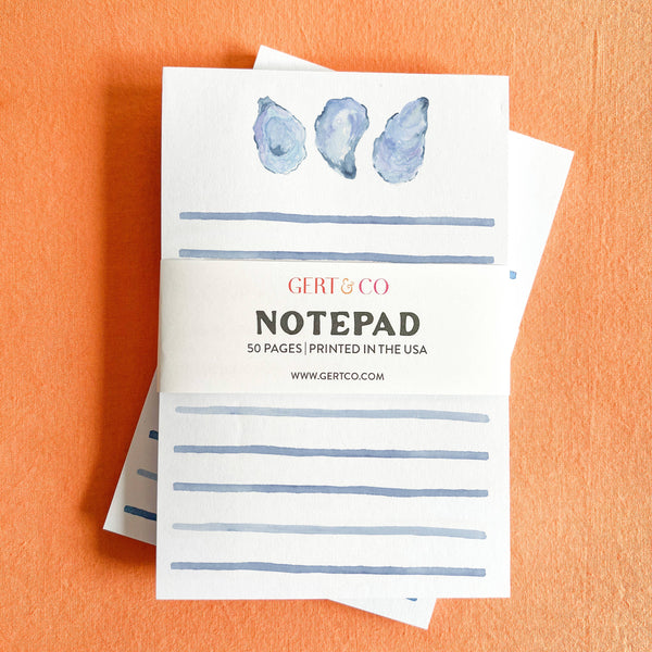 Mussel Shell Notepad | Oyster Shell Notepad