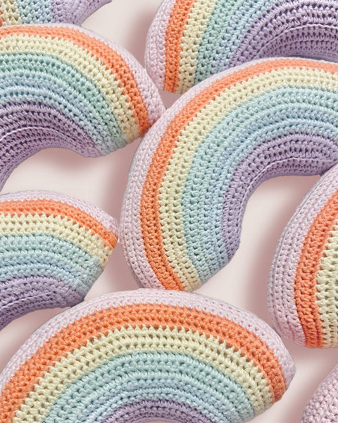 RAINBOW CROCHET TOY