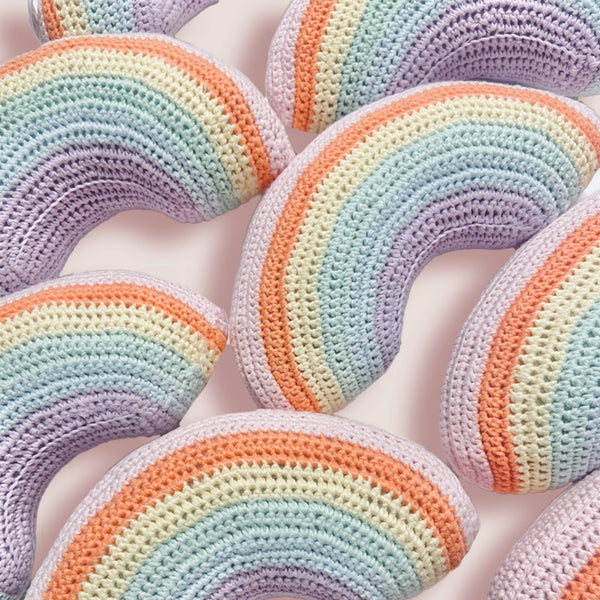 RAINBOW CROCHET TOY