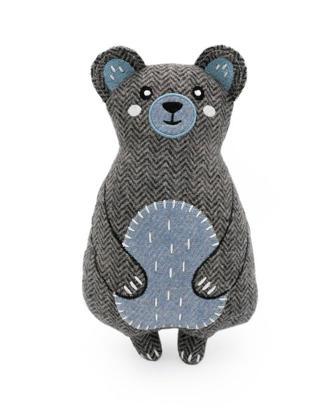 EcoZippy Cotton Cuddler - Bear - Dog Toy