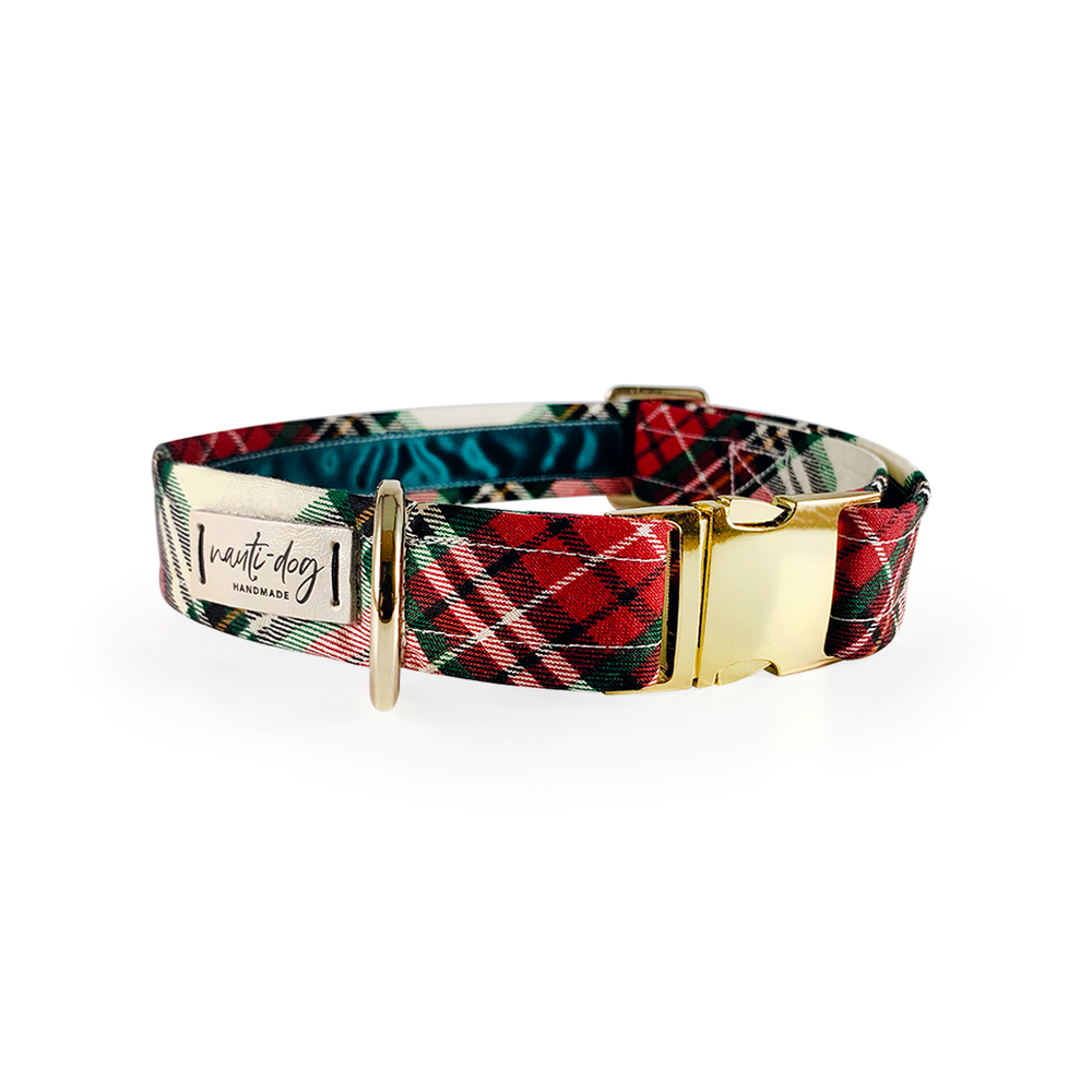 Sullivan Scottish Tartan Plaid Buckle & Martingale Collar