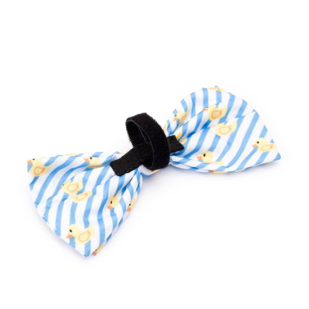 Stripe Rubber Duck Bow Tie