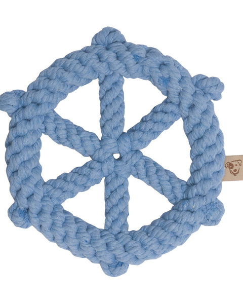 Wheel Rope Dog Toy 7"