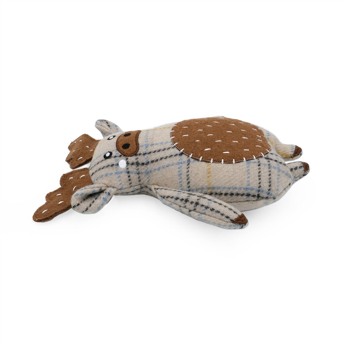 EcoZippy Cotton Cuddler - Moose - Dog Toy