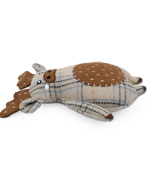 EcoZippy Cotton Cuddler - Moose - Dog Toy