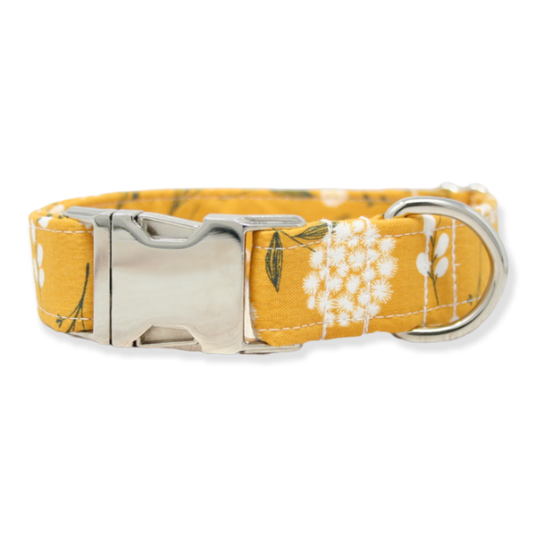 Floral Dog Collar, Summer Dog Collar, Fall